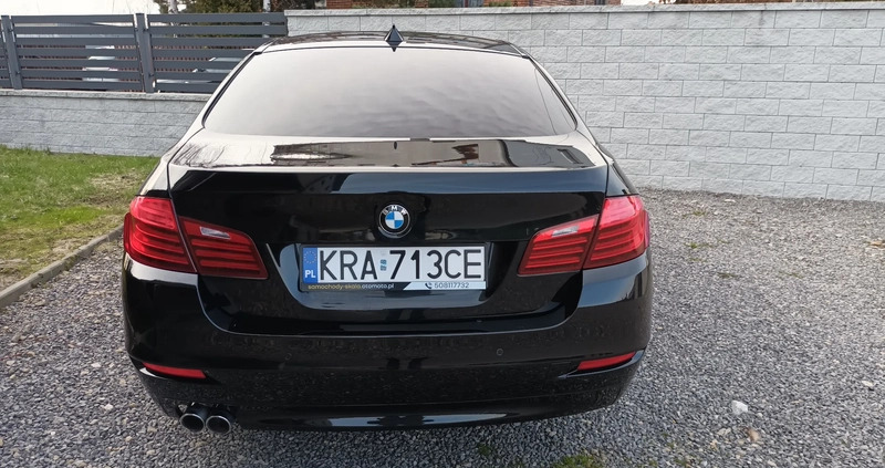 BMW Seria 5 cena 49500 przebieg: 135000, rok produkcji 2014 z Kalety małe 106